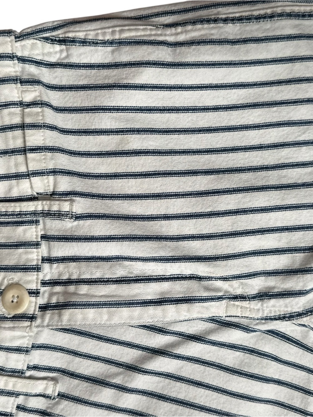 J Crew Striped HighRise Wide Leg Pants with Nautical Pinstripes - Picture 5 of 6